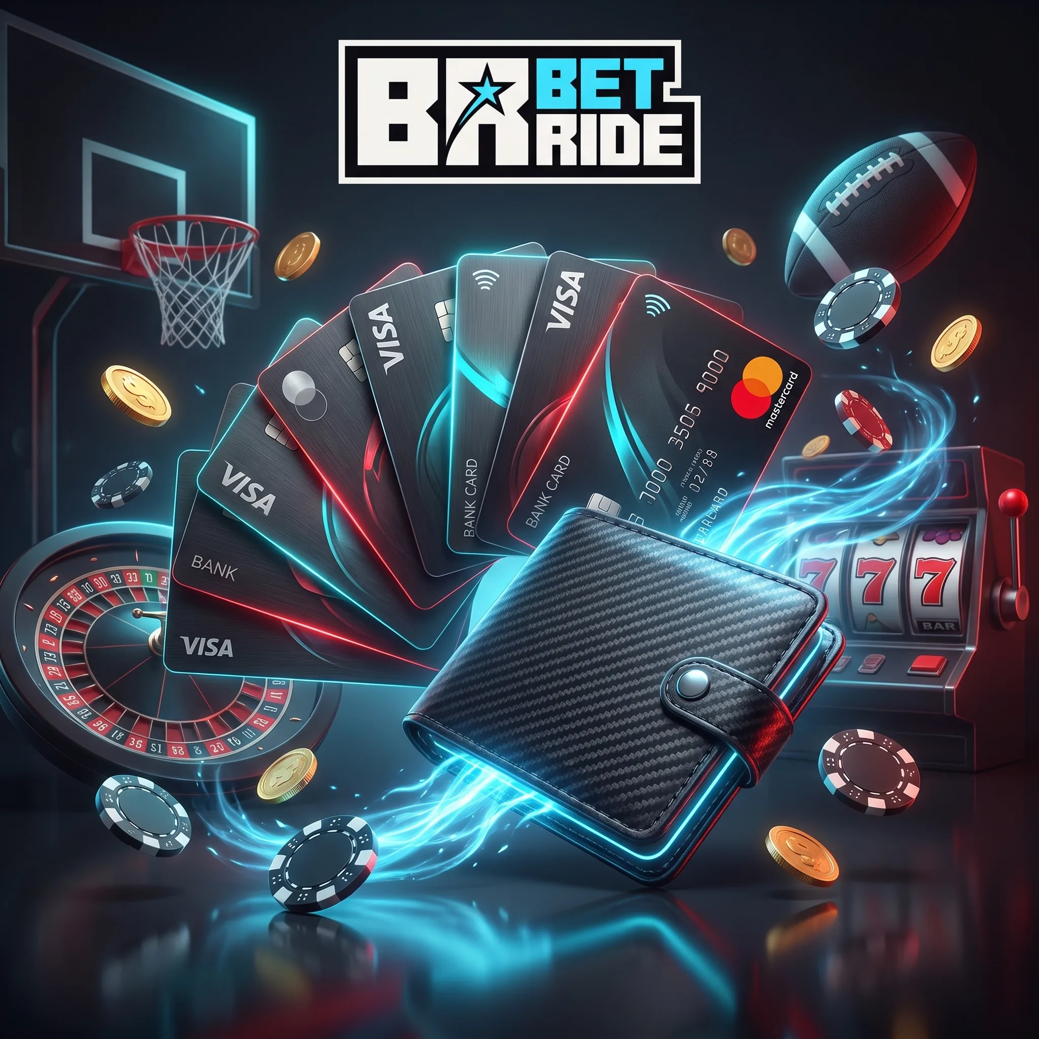 Betride payment cards and wallet artwork